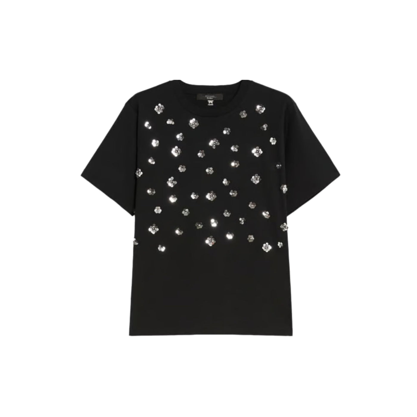 Acquista subito la T-shirt Donna, realizzata in puro cotone e scollatura a girocollo a maniche corte, firmata MaxMara su Old England: vieni a scoprire tutta la collezione sul nostro sito. 