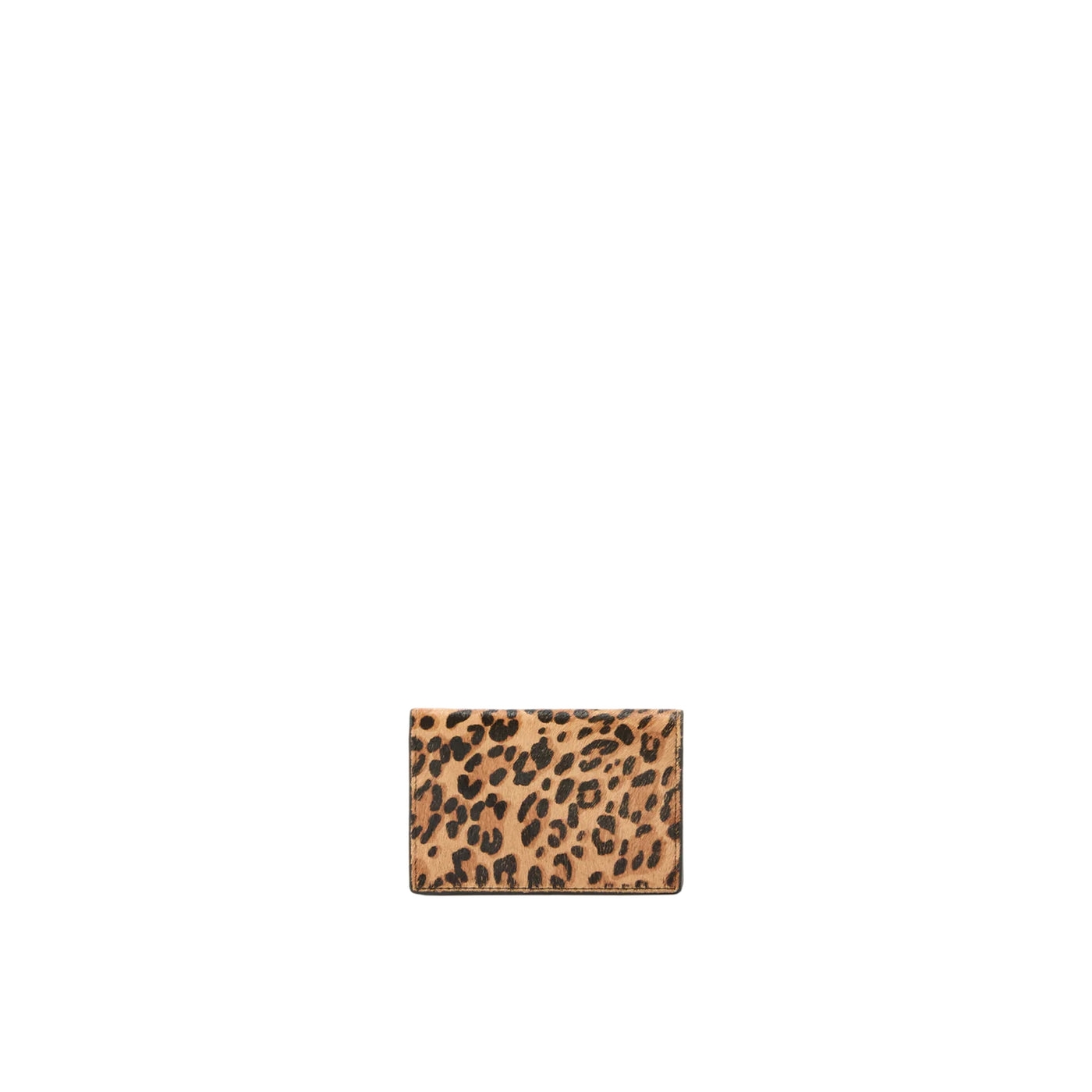 Portacarte Donna in pelle spazzolata leopardata retro