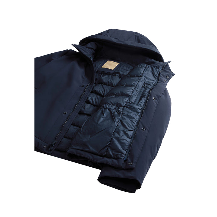 Men's Blue Stretch Nylon Jacket - Woolrich | Old England