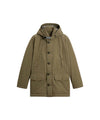 Parka Uomo Mountain Cloth Verde, con quattro tasche 