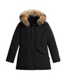 Parka Donna Arctic in Urban Touch Nero con pelliccia