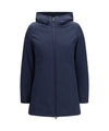 Parka Donna New Firth Blu, con cappuccio