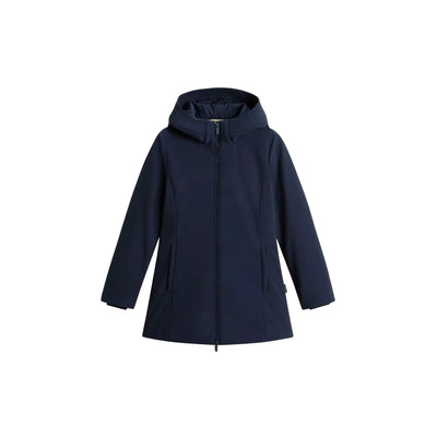 Firth Parka Donna in Tech Softshell Blu