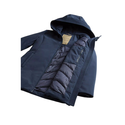 Firth Parka Donna in Tech Softshell Blu interno