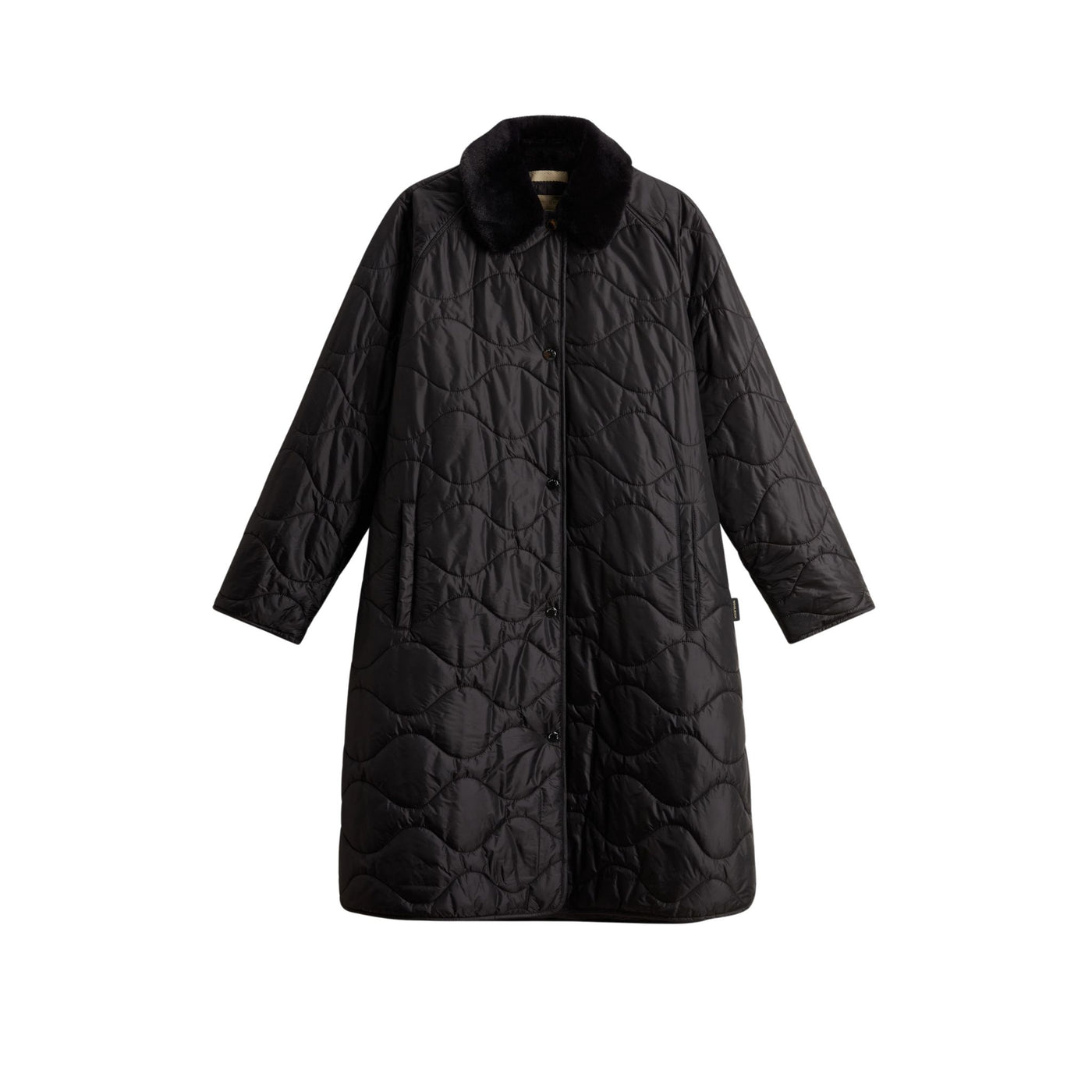 Cappotto Donna 3 in 1 in Ramar Cloth Nero