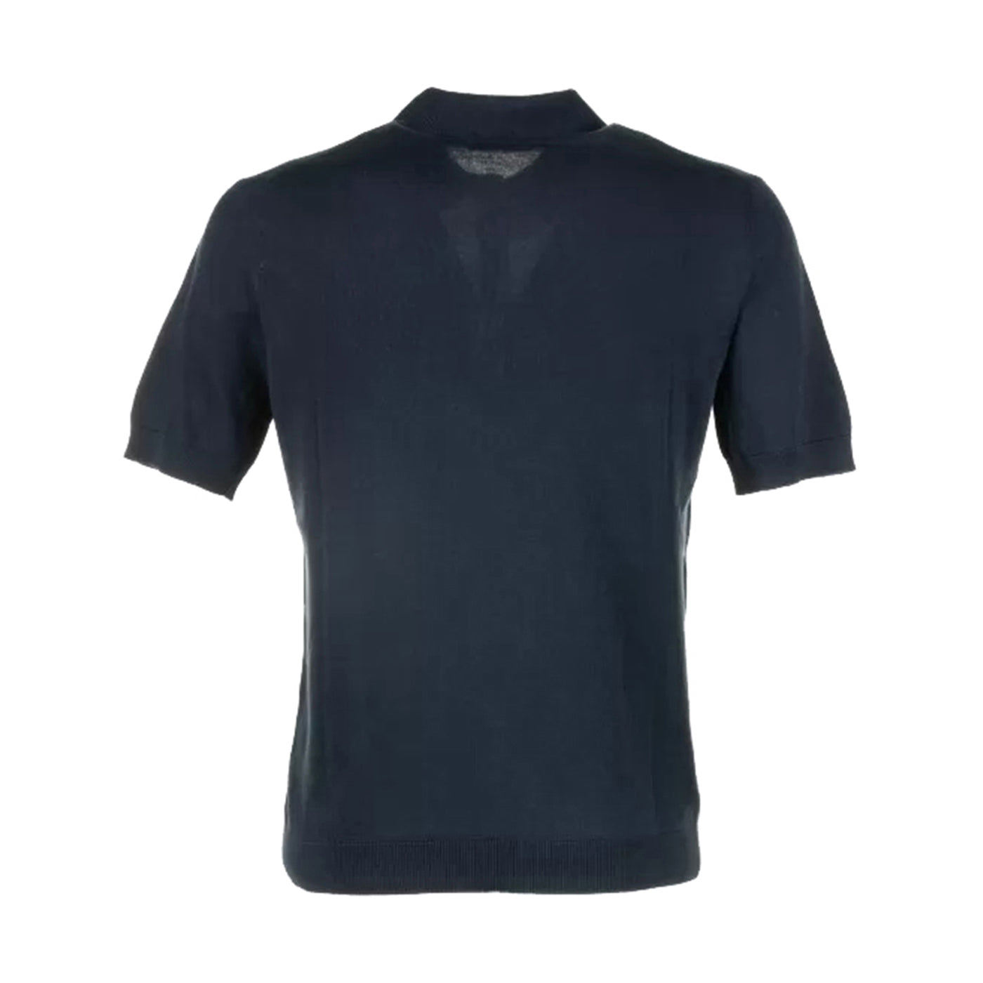 Men's polo shirt with ribbed bottom 