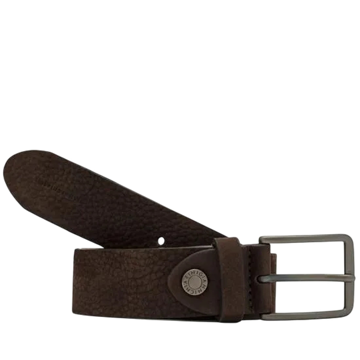 Cintura Uomo in pelle, con fibbia metallica, dal design classico 