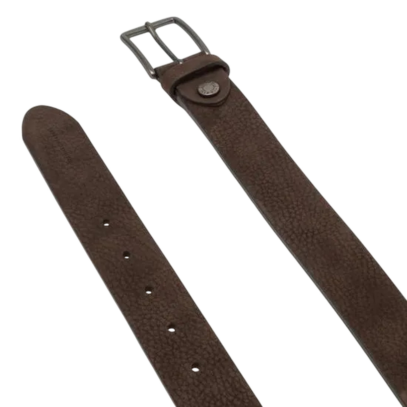 Cintura Uomo in pelle, con fibbia metallica, dal design classico 