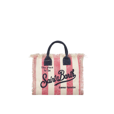 Borsa a mano Donna Colette a righe rosse