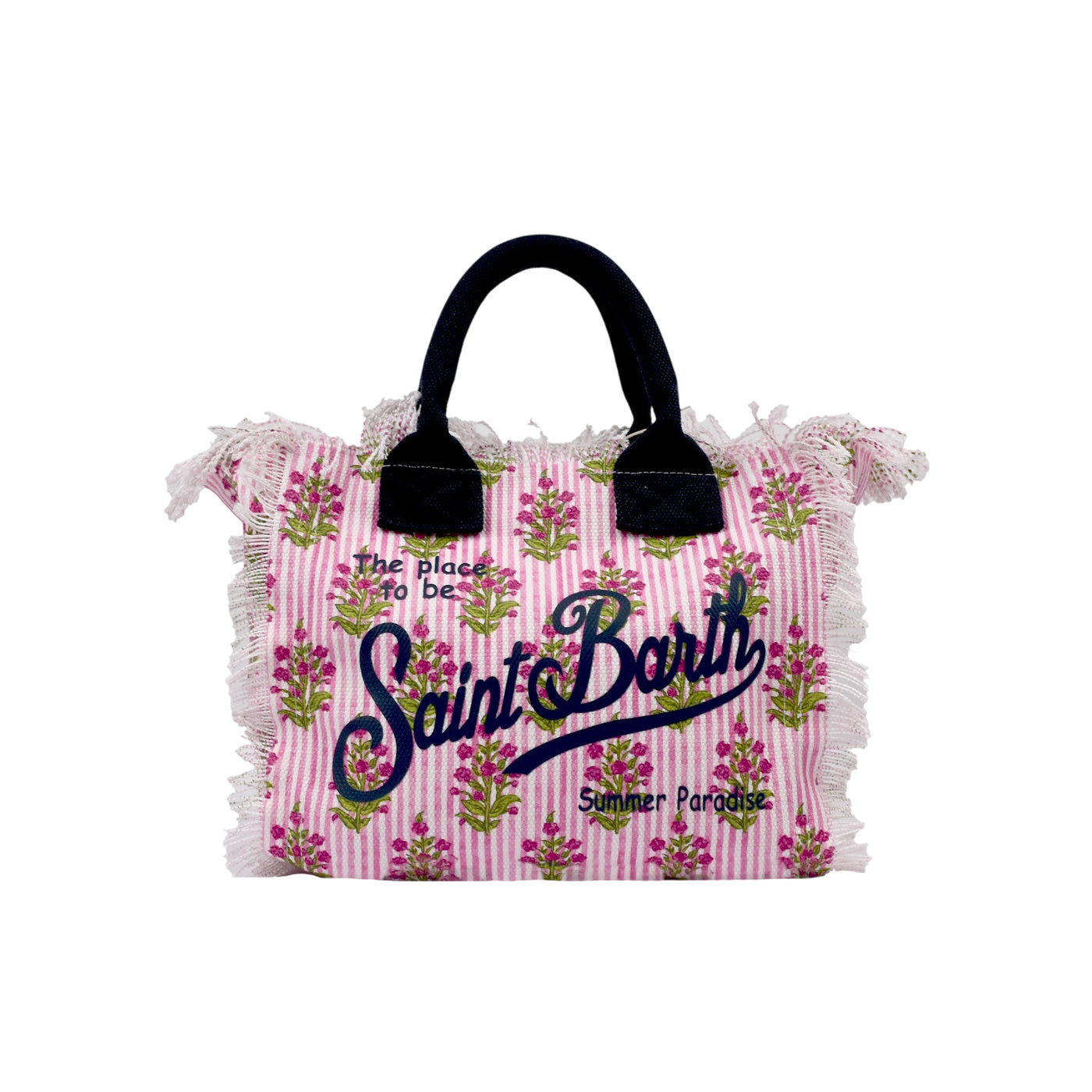 Borsa a mano Donna Colette a righe con fiori