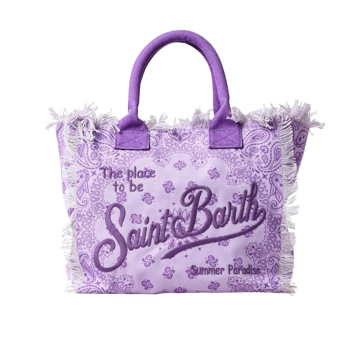 Borsa a mano Donna Colette stampa bandana lilla