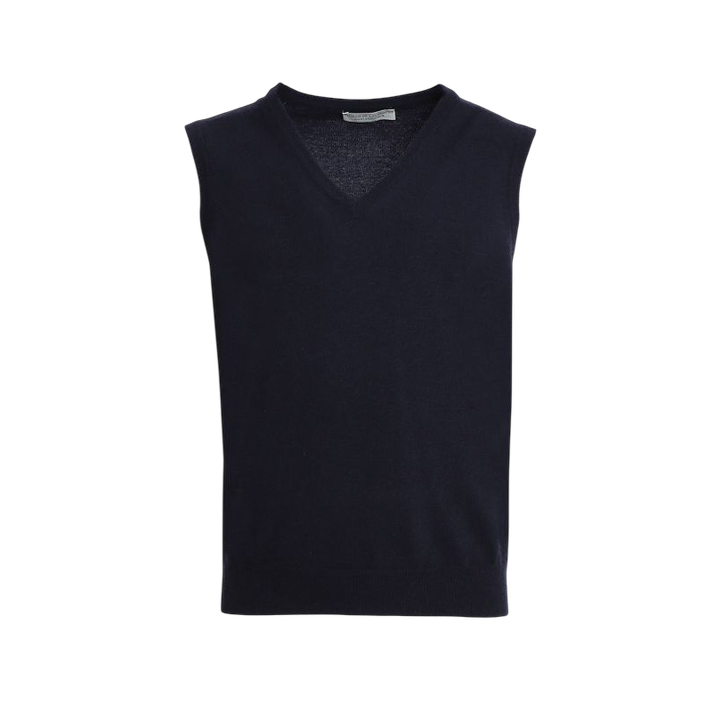 Gilet Uomo in maglia Blu con scollo a V