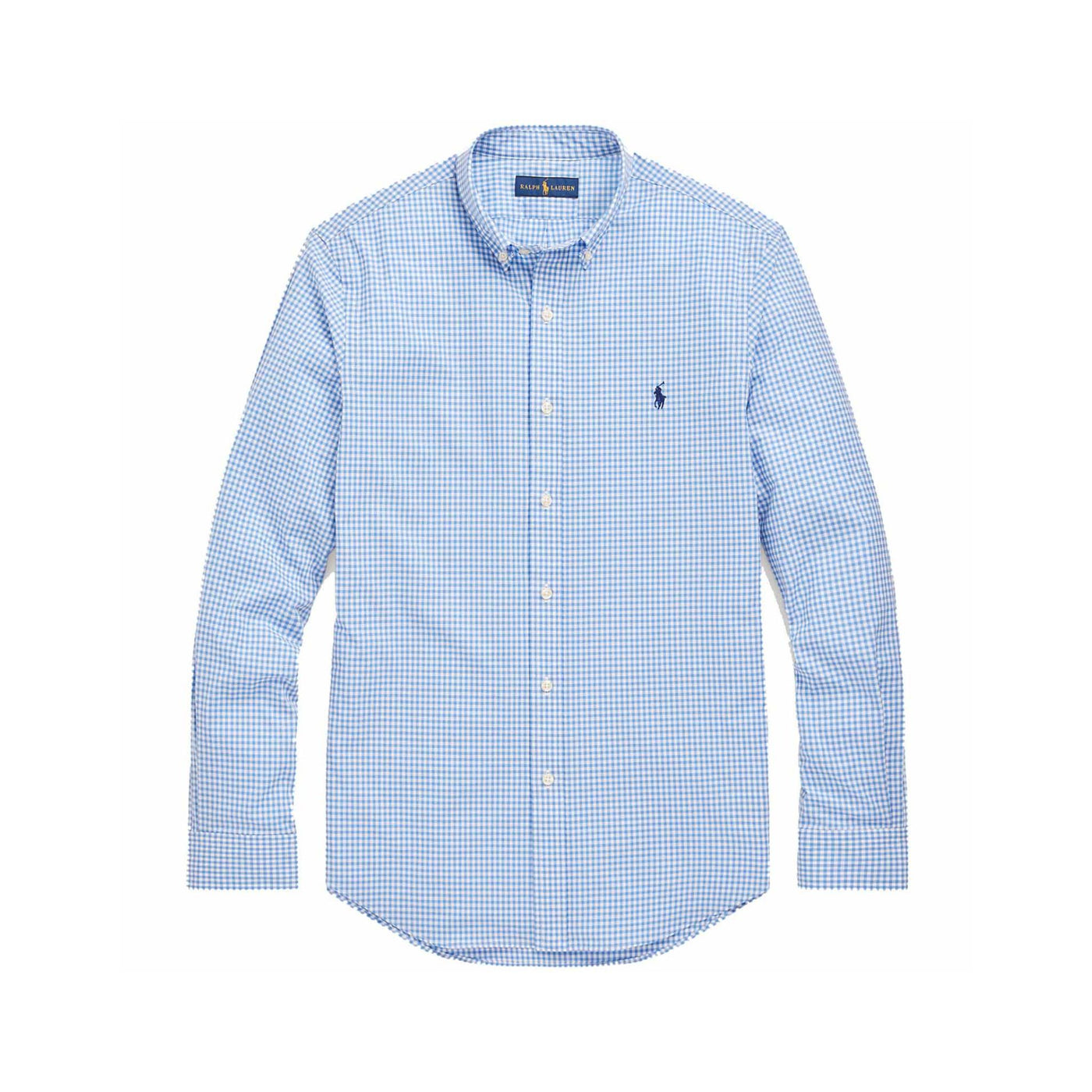 Camicia Uomo con colletto button down e logo ricamato