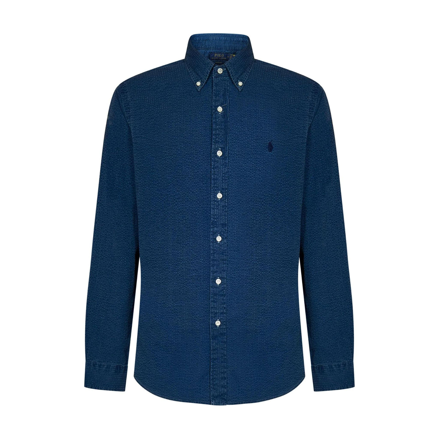 Men's Blue Striped Shirts Ralph Lauren Old England