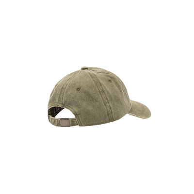 Cappello Uomo Davis in denim verde militare retro