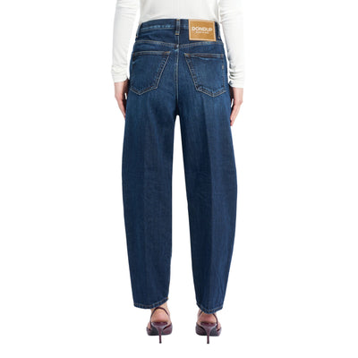 Jeans Donna Bessie con vita alta e cinque tasche