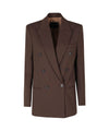Giacca Donna blazer, in lana, doppiopetto