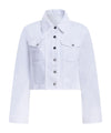 Giubbino Donna con bottoni frontale Bianco