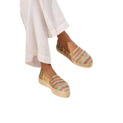 Acquista subito le Espadrillas Donna, in juta naturale e doppia suola in rafia intrecciata firmate Manabì su Old England: vieni a scoprire tutta la collezione sul nostro sito 