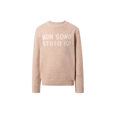 Maglione Bambino Douglas con jacquard "Non sono stato io"