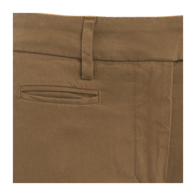 Pantalone Donna, modello chino Beige, con tasche a filo