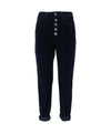 Pantalone Donna in velluto, con cinque bottoni frontali
