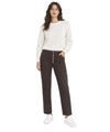 Pantalone Donna Nima Nero mini flare