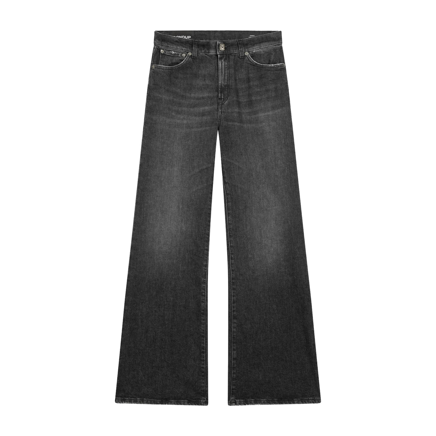 Jeans Donna, modello flare, dal lavaggio Nero