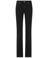 Jeans Donna Newlola Nero, modello flare, fit skinny