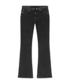 Jeans Donna Newlola bootcut Nero con borchiette