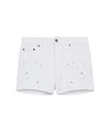 Shorts da Donna in tinta unita bianca