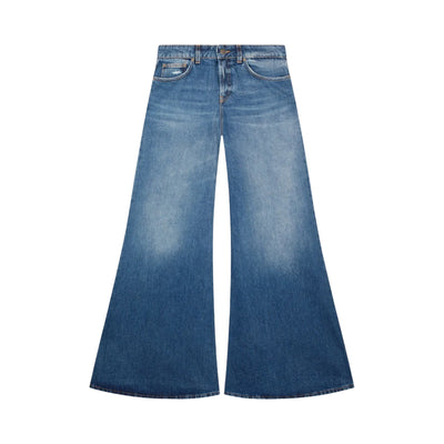 Jeans Marlen da Donna wide leg in denim