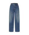 Jeans Donna Dakota, in denim di cotone, con cinque tasche