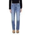 Jeans Donna slim fit, con orlo dritto e vita media