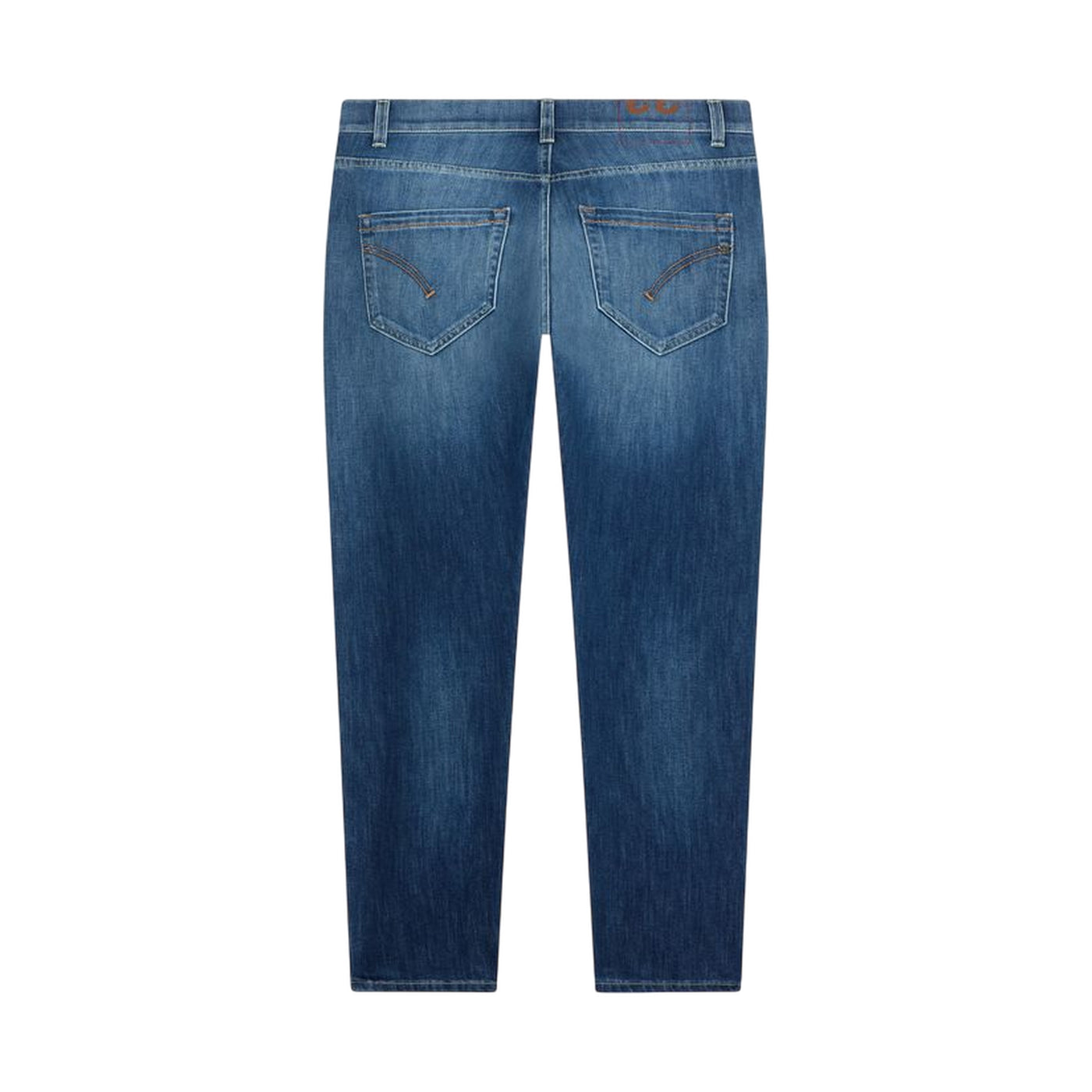 Jeans Uomo Slim Fit In Denim Stretch Blu Scuro retro