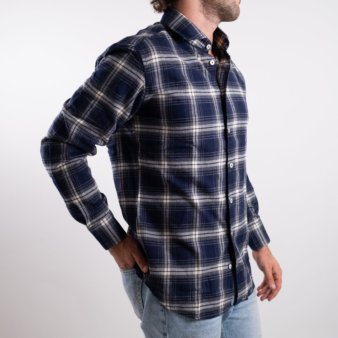 Camicia Uomo con motivo check