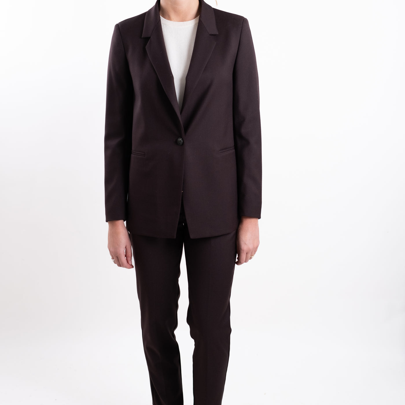 Completo Donna giacca e pantalone a sigaretta