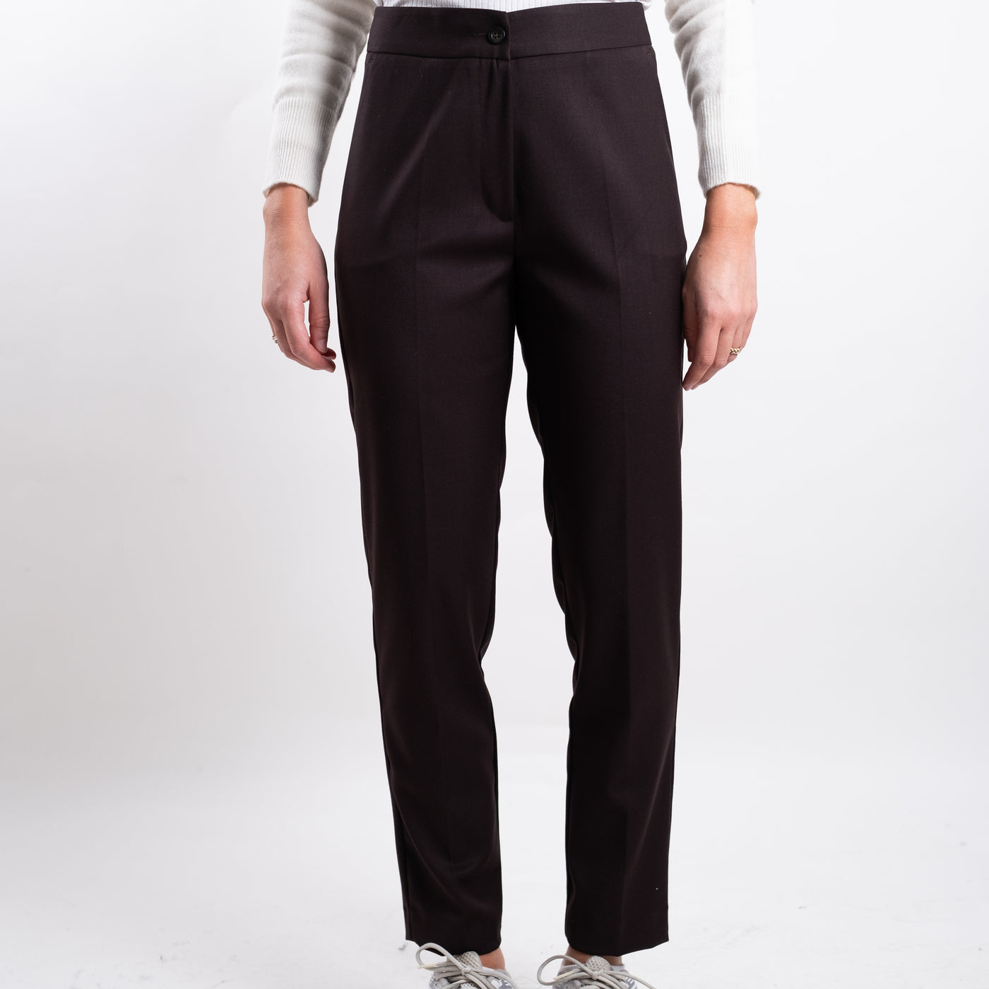 Completo Donna giacca e pantalone a sigaretta: dettaglio pantaloni