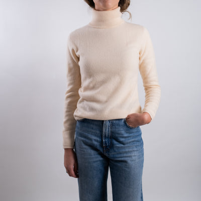 Maglia Donna a collo alto in tinta unita