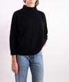Maglia Donna in misto cashmere nero