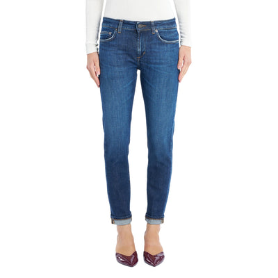 Jeans Donna Monroe, cinque tasche a vita bassa