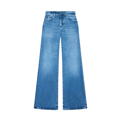 Jeans Donna Amber chiaro, con vita regolare e cinque tasche