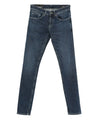 Jeans Uomo dal fit slim, con cinque tasche e lavaggio scuro