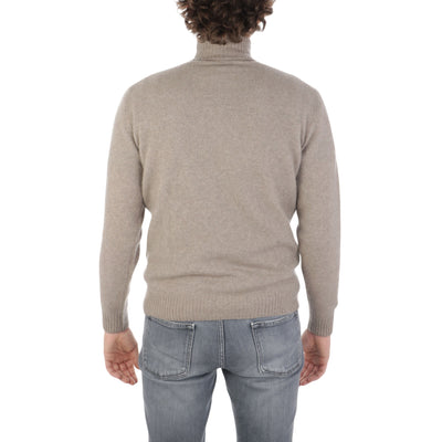 Dolcevita Uomo in tinta unita beige retro