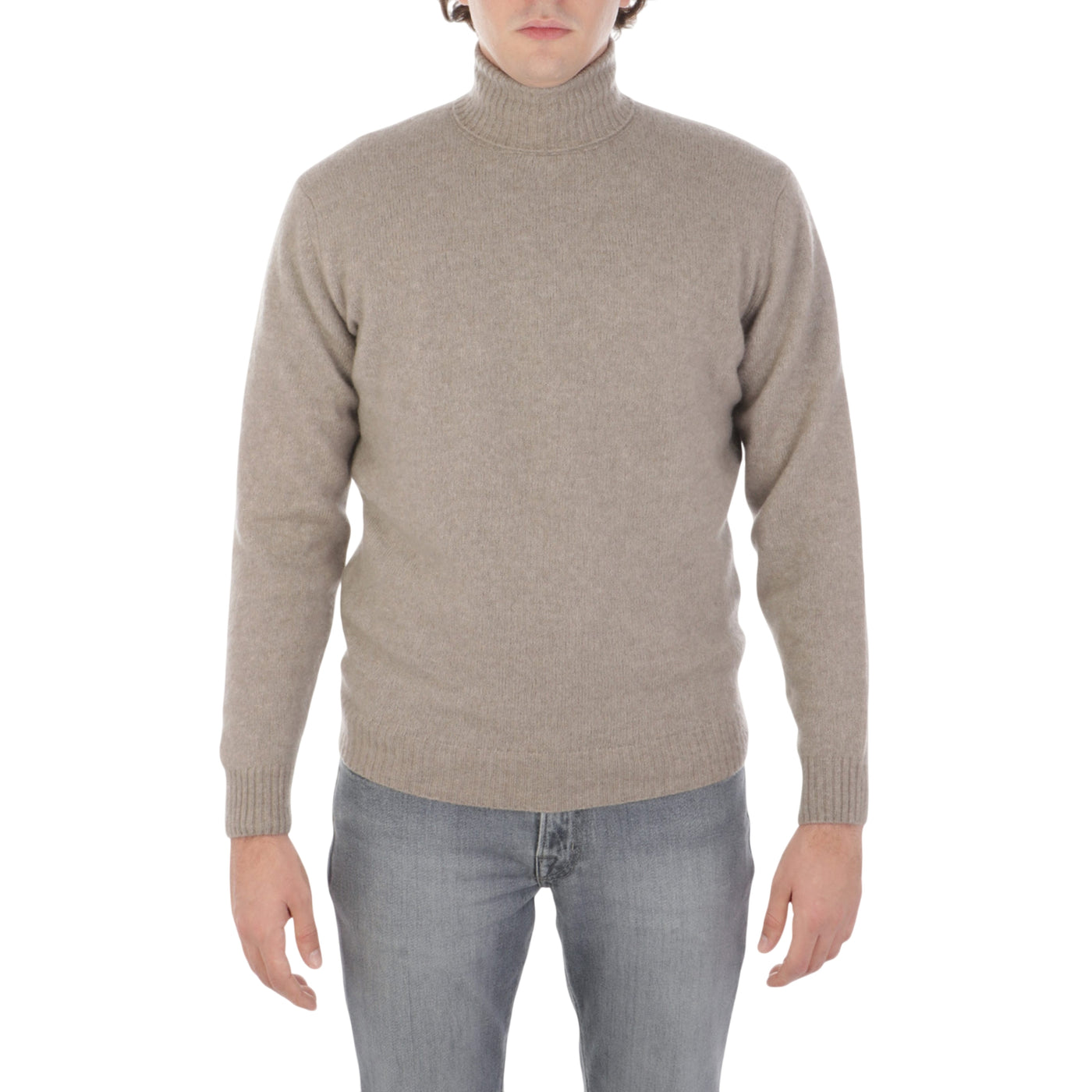 Dolcevita Uomo in tinta unita beige