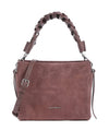 Borsa Donna Boheme, con manico intrecciato 