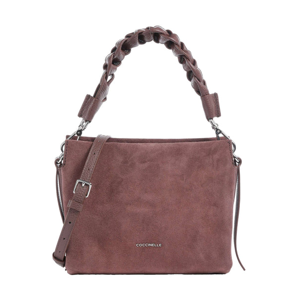 Borsa Donna Boheme, con manico intrecciato 