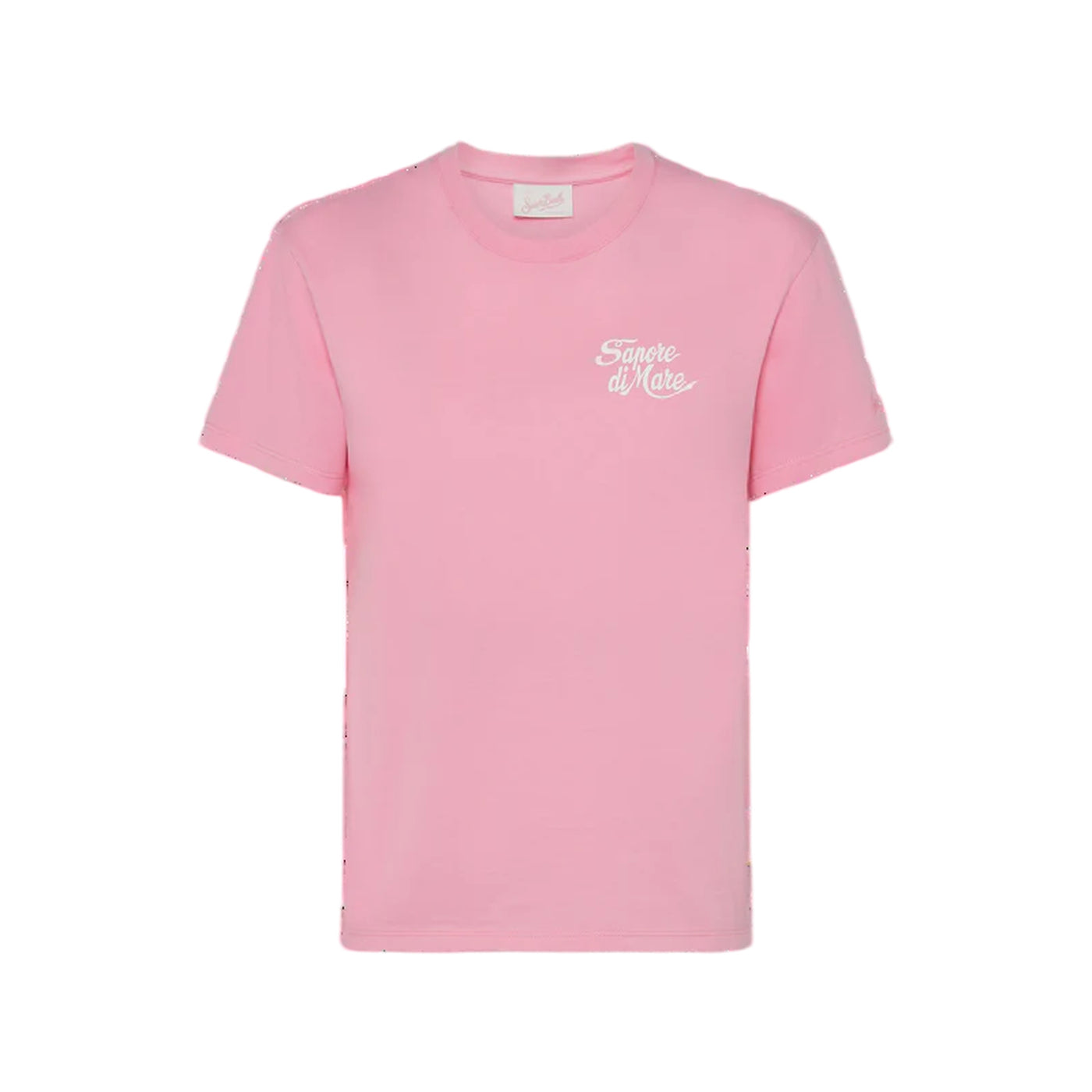 T-shirt Emilie Rosa donna con stampa "Sapore di mare"