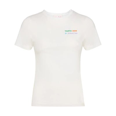 T-shirt Donna "Tanto non li dimostro" Bianco
