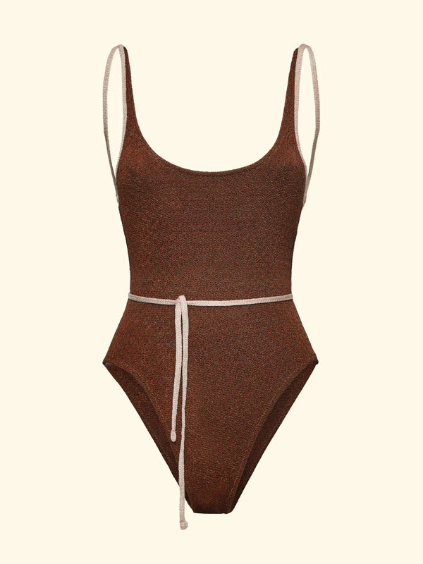 Monokini Donna F**K Marrone FKSW1113